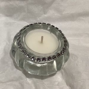 Pumpkin shape candle holder set of 6